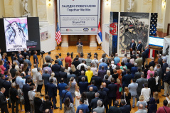 27 July 2018 Opening of the exhibition “Together We Win”